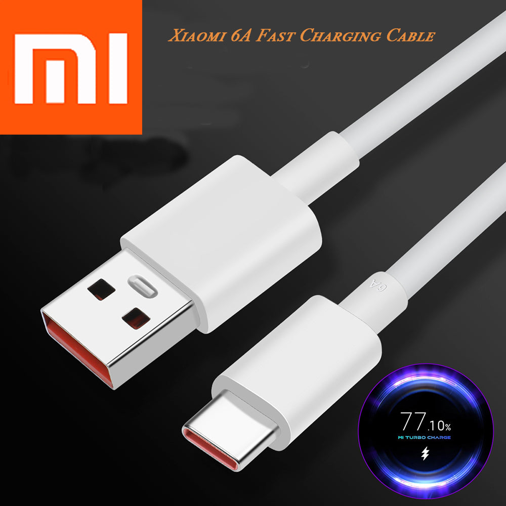 100% Original Xiaomi 33W 6A Turbo Charging Cable