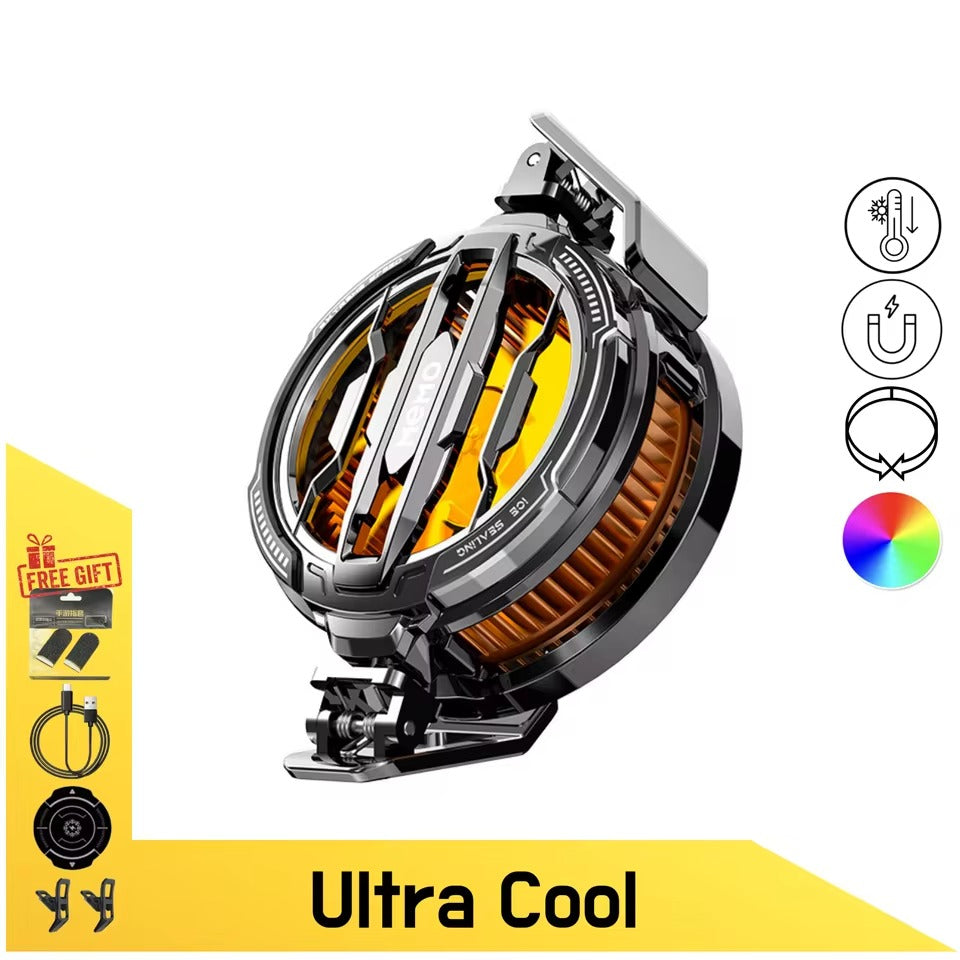 MEMO CX07 2-in-1 Magnetic & Clip-on Phone Cooler