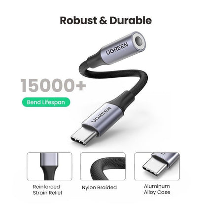 UGREEN USB-C to 3.5mm Aux Adapter - Premium Audio Dongle