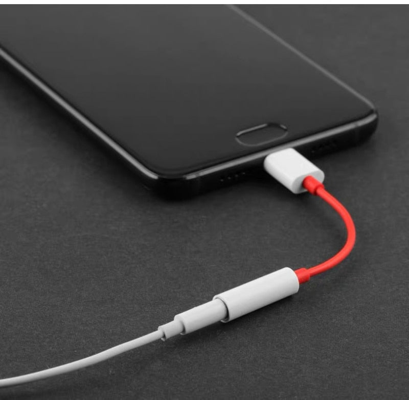 Original OnePlus USB Type C To 3.5mm Earphone Jack Adapter