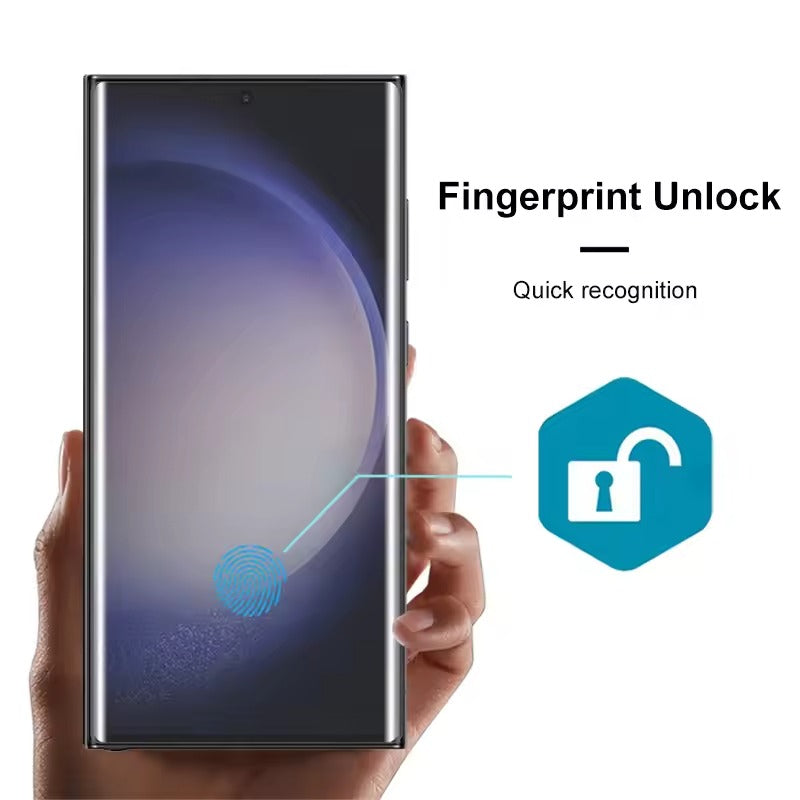 Samsung Galaxy UV Glass For S24 S23 S22 S21 S20 Ultra Full Cover UV Tempered Glass Screen Protector