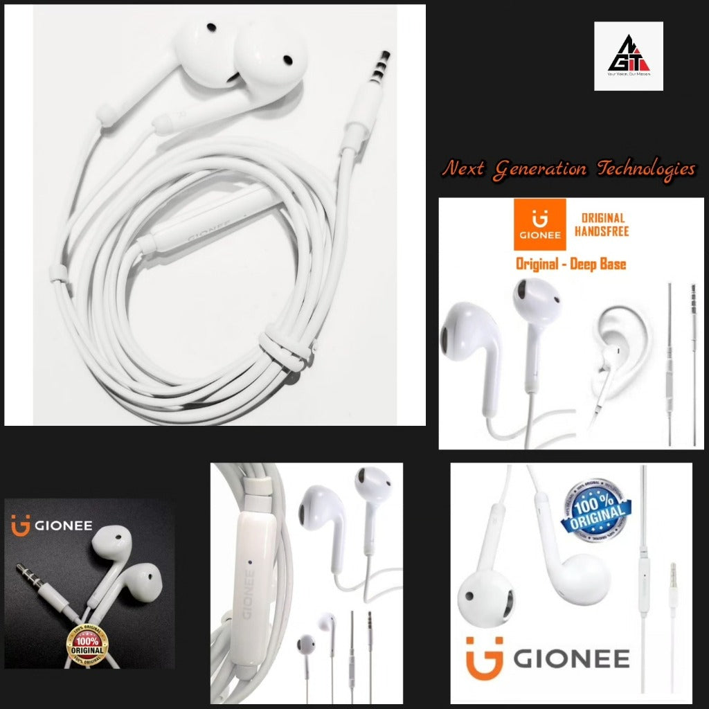 Original Gionee 3.5mm Handsfree High Quality Super Deep Bass
