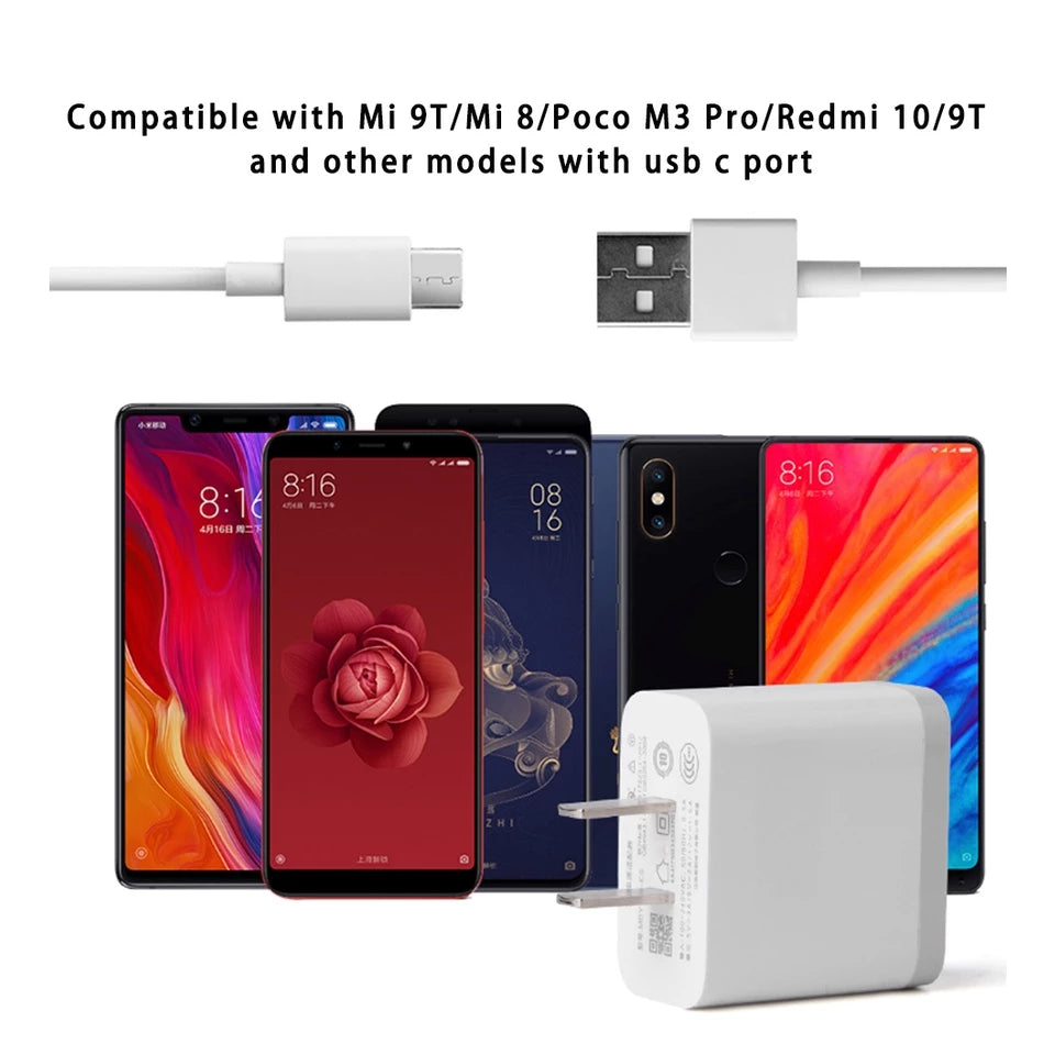 Original XIAOMI 18W US Quick Charging Adapter