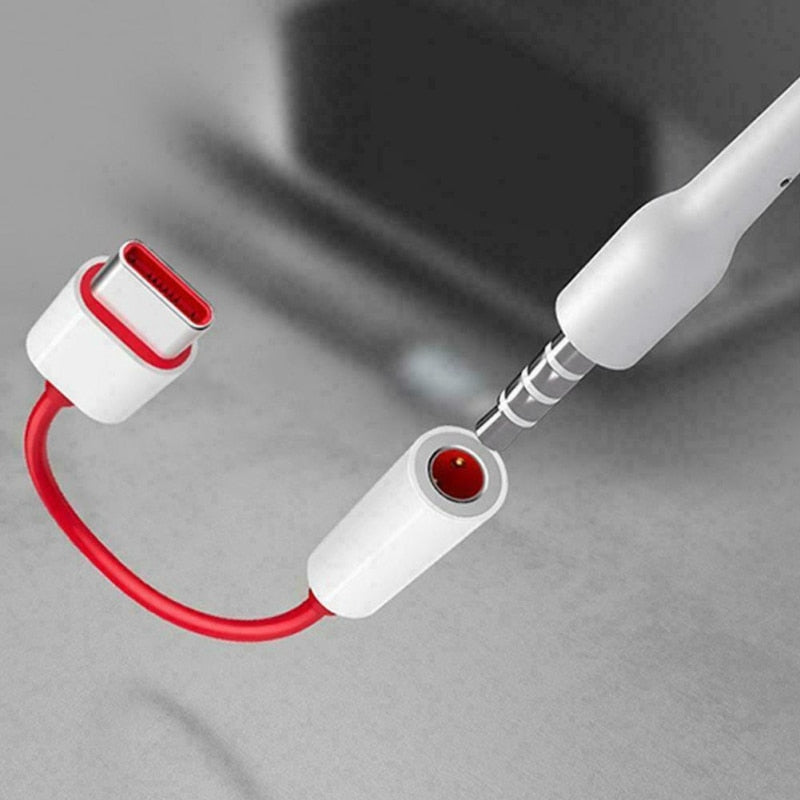 Original OnePlus USB Type C To 3.5mm Earphone Jack Adapter