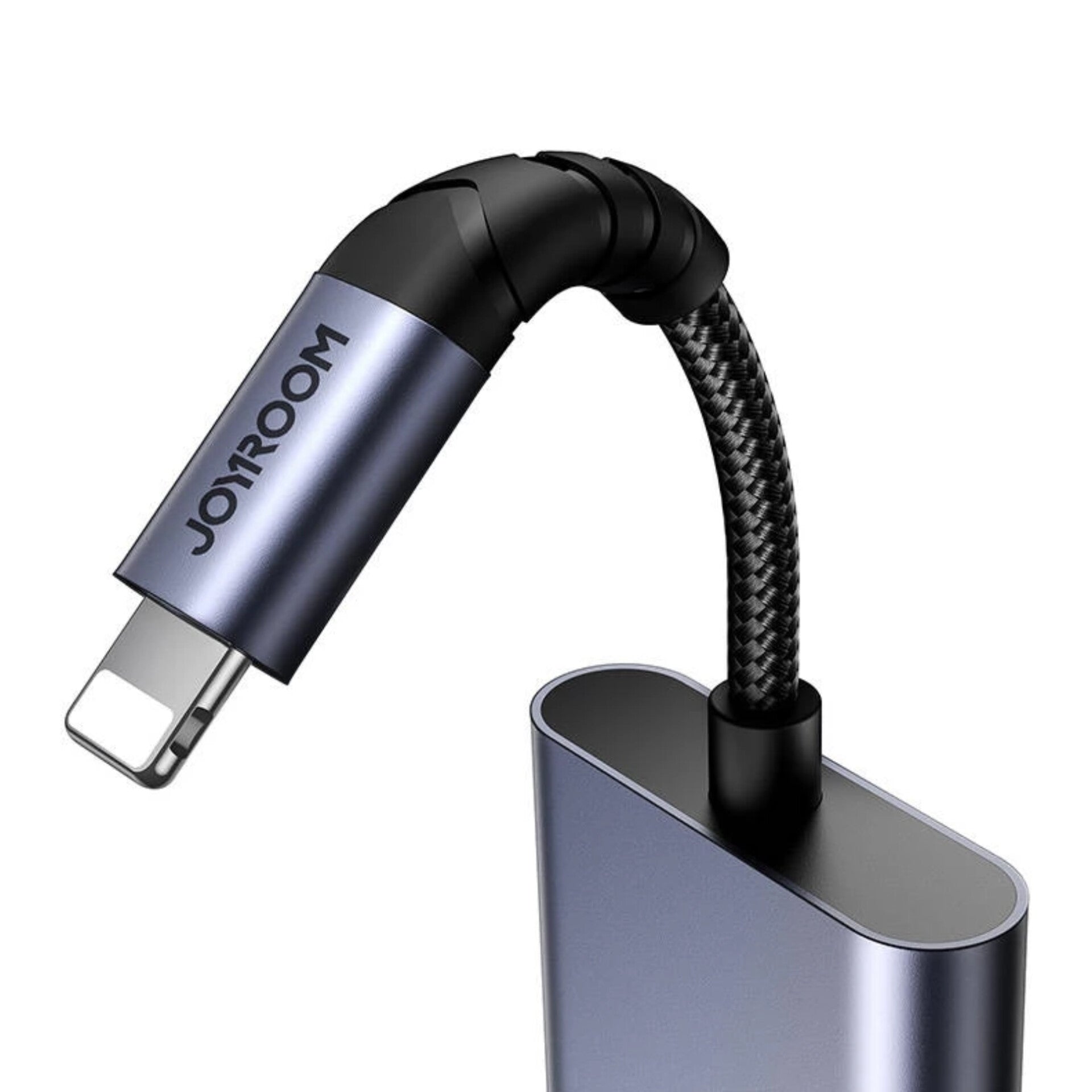 💯 Original Joyroom SY-L01 2-in-1 Lightning to 3.5mm Audio Adapter