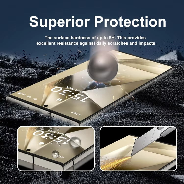 Samsung Galaxy S25 S24 Ultra HD Glass Full Cover 9H HD Tempered Glass Screen Protector