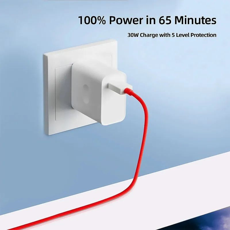 OnePlus 30W Warp Charge Wall Adapter
