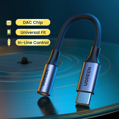 UGREEN USB-C to 3.5mm Aux Adapter - Premium Audio Dongle