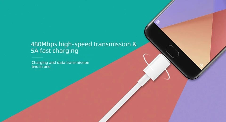 Xiaomi 65W 5A PD Type C To Type C Charging Cable