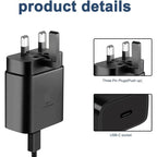 Samsung 45W PD UK Pin PPS Super Fast GaN Charger UK Plug