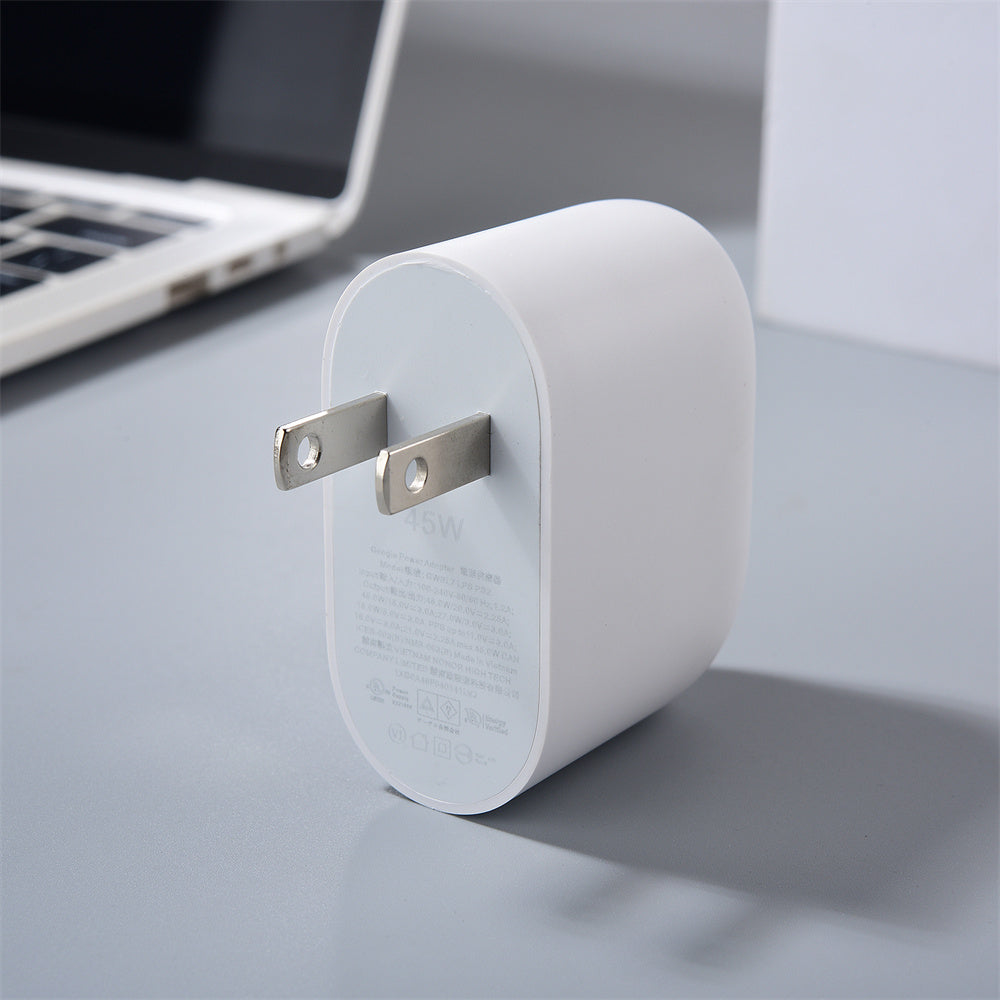 Google Pixel 45W book Charger US Plug Fast Charging Power Adapter