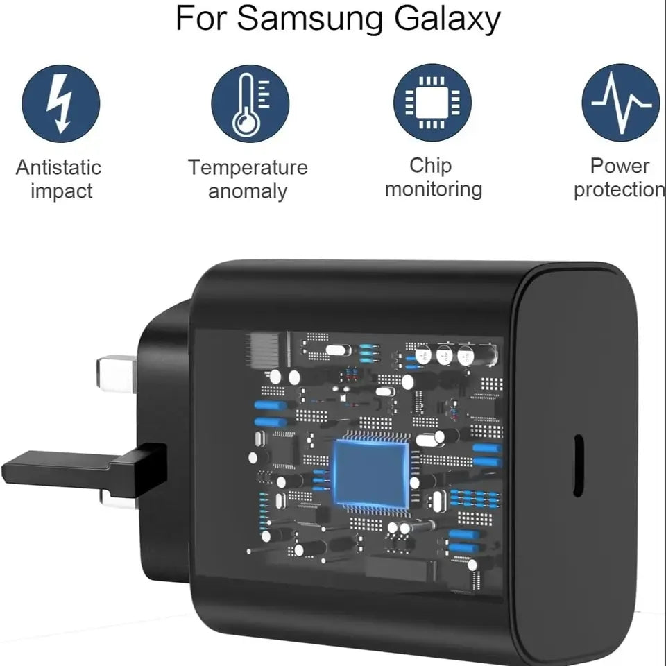 Samsung 45W PD UK Pin PPS Super Fast GaN Charger UK Plug