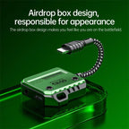 Plextone GS1 2-in-1 Lightning to 3.5mm Gaming Adapter