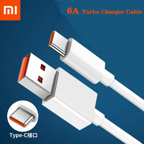 100% Original Xiaomi 33W 6A Turbo Charging Cable