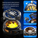 MEMO CX07 2-in-1 Magnetic & Clip-on Phone Cooler