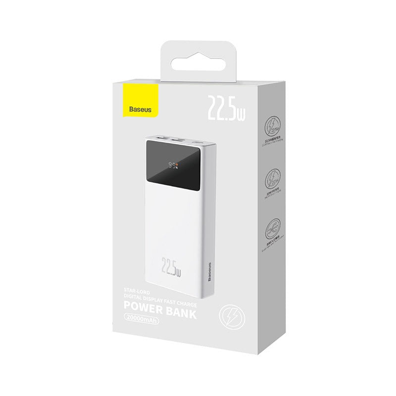 Baseus 22.5W 20000mAh Star-Lord Digital Display Fast Charge Power Bank