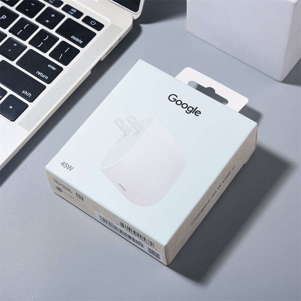 Google Pixel 45W book Charger US Plug Fast Charging Power Adapter