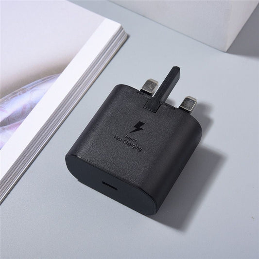 Samsung 25W UK Plug Super Fast Charger 3 Pin USB Type C