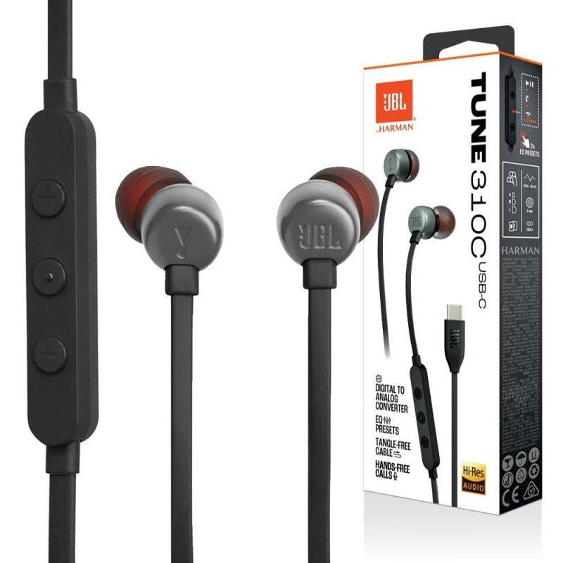 💯 100% Original JBL Tune 310C USB-C In-Ear Headphones