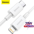 100% Original Baseus 20W PD Fast Charging Type-C to Lightning Cable