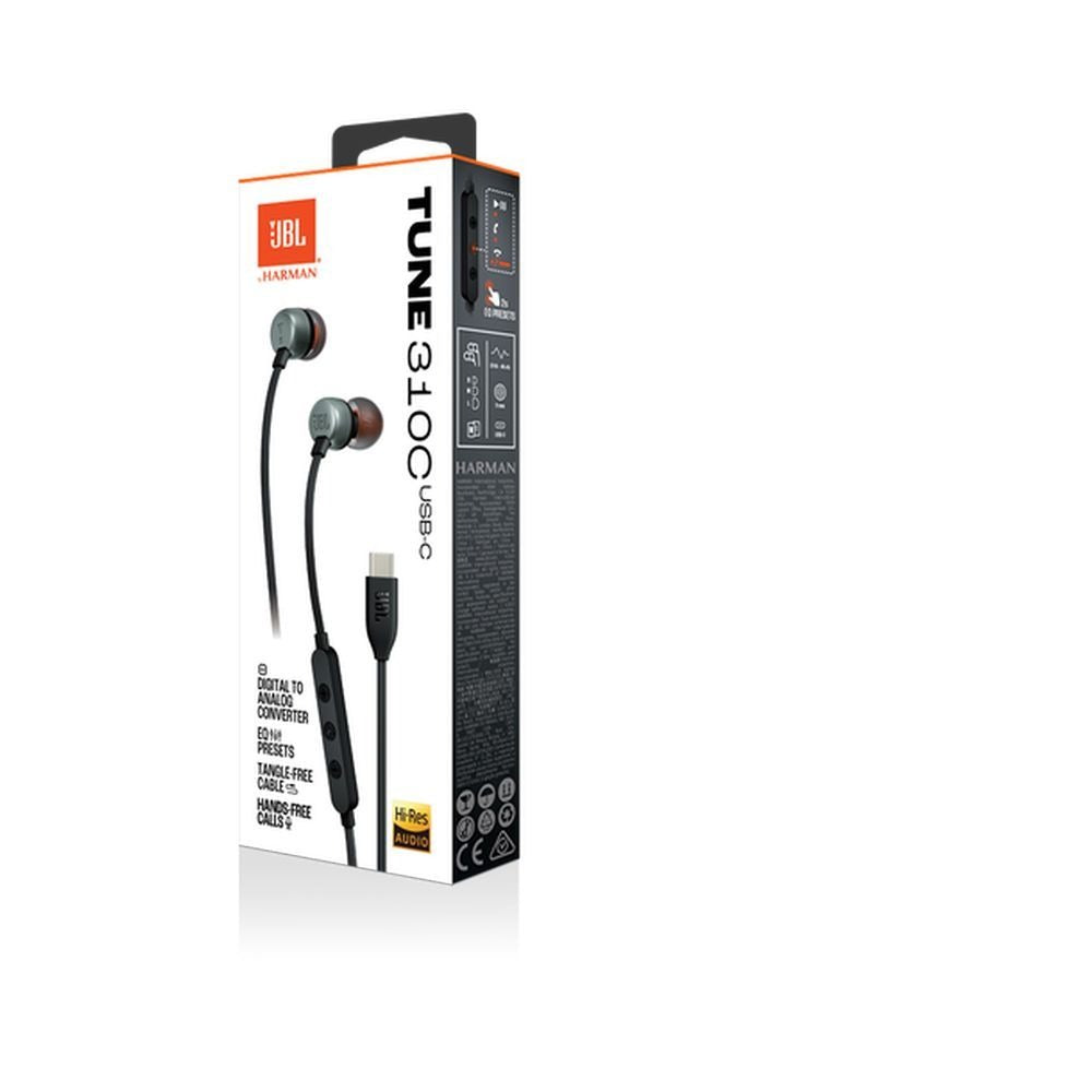 💯 100% Original JBL Tune 310C USB-C In-Ear Headphones