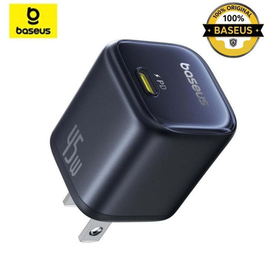 100% Baseus 45W GaN6 USB-C Fast Charger, PPS PD Wall Adapter